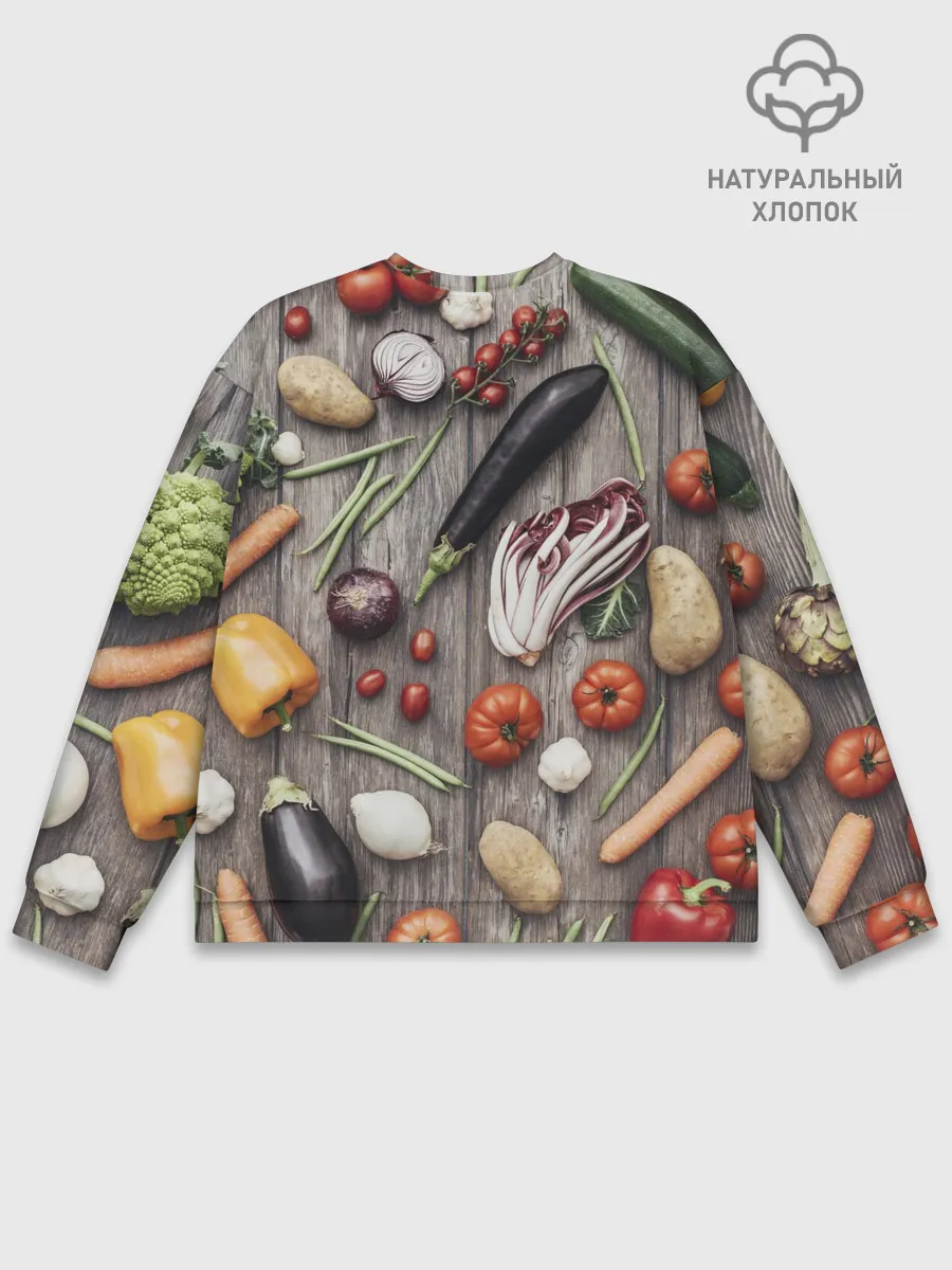 Мужской свитшот базовый / Еда