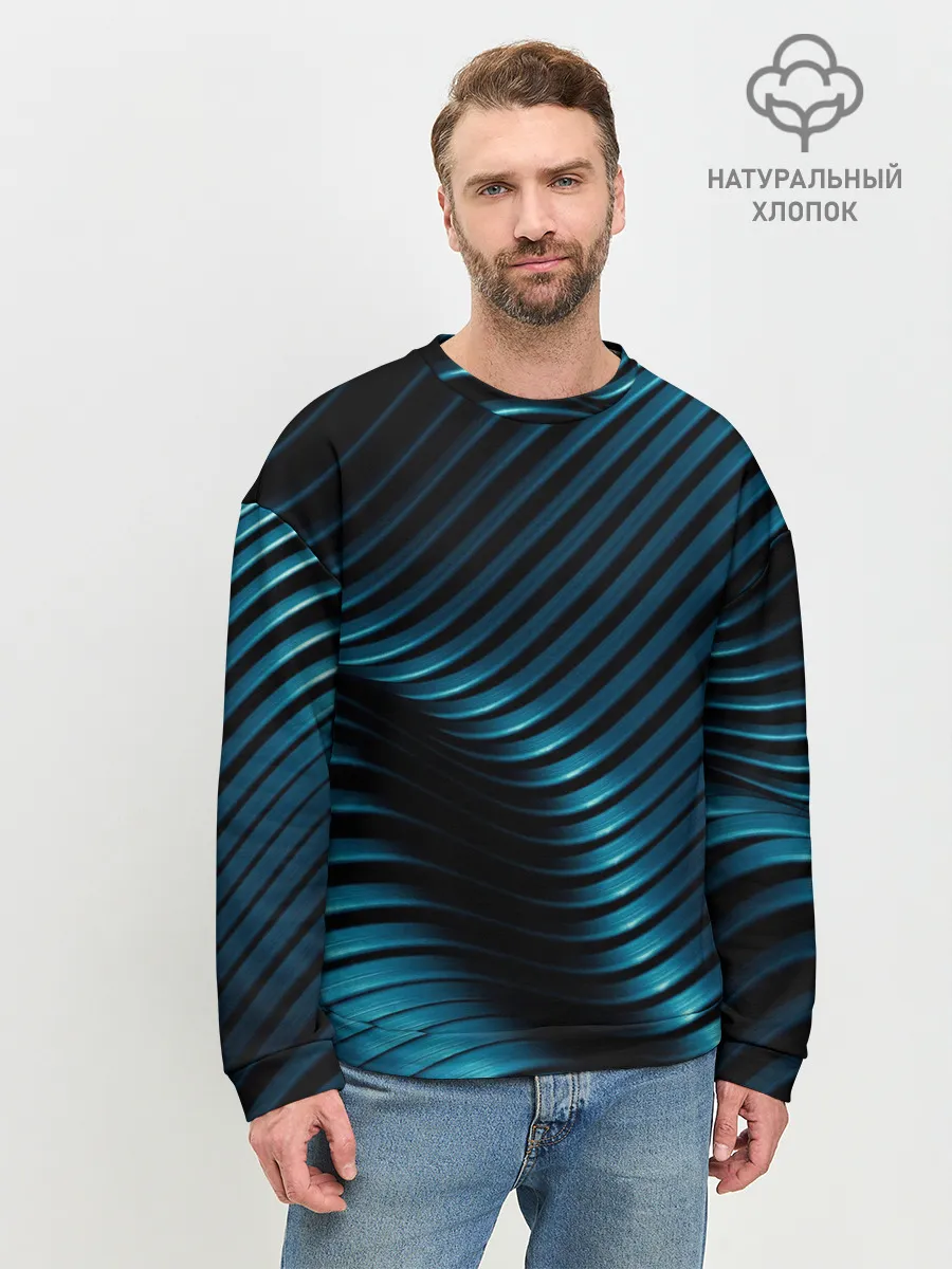 Мужской свитшот базовый / Плавность,