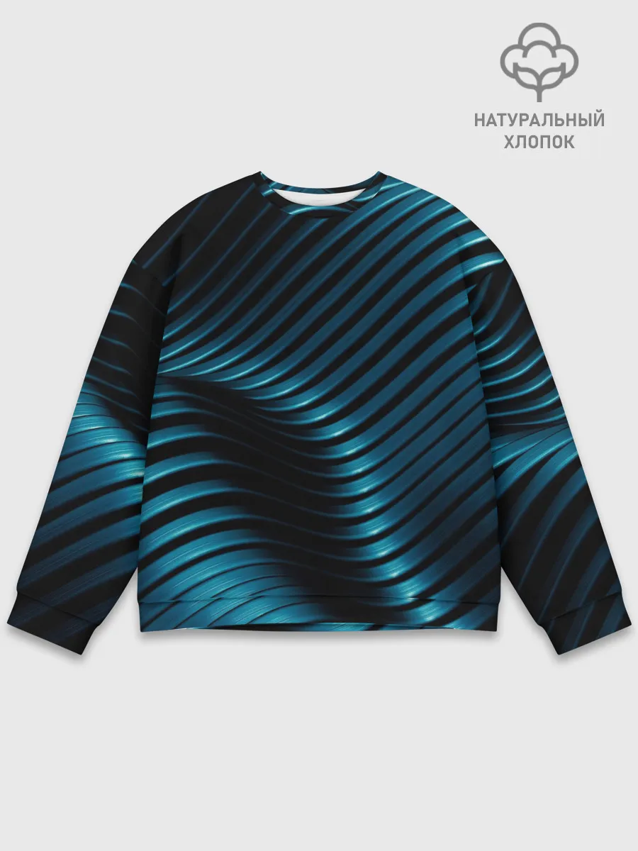 Мужской свитшот базовый / Плавность,