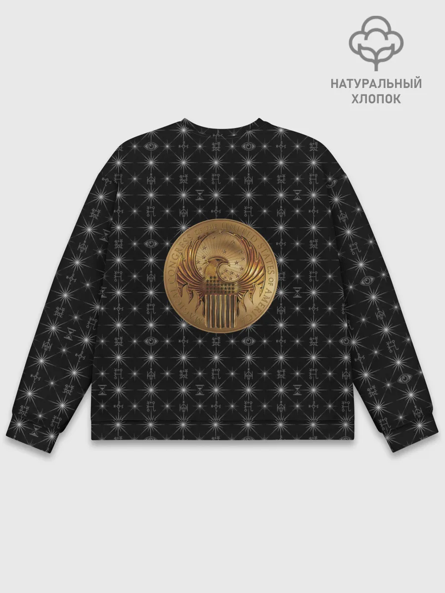 Мужской свитшот базовый / M.A.C.U.S.A.