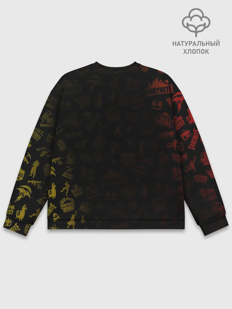 Мужской свитшот базовый / Fortnite Durrr Burger