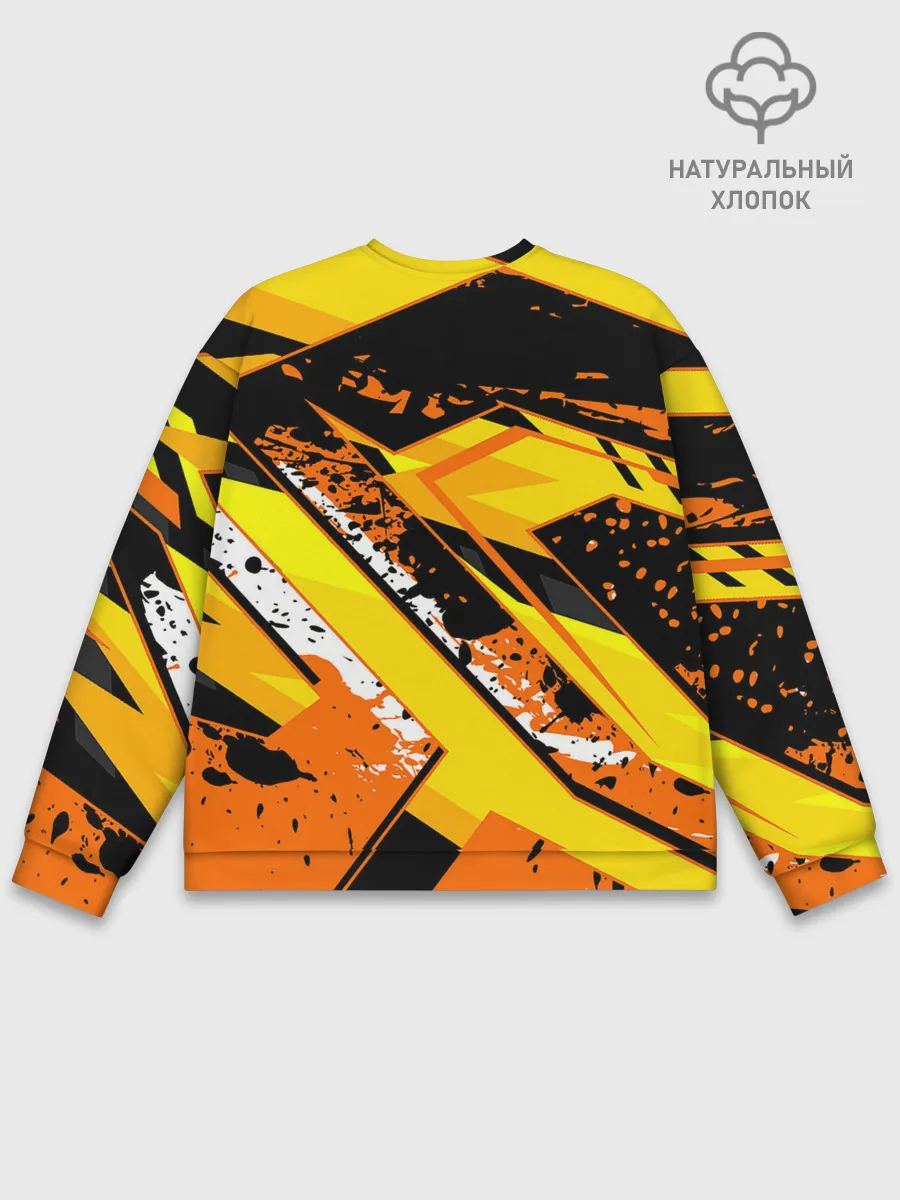 Мужской свитшот базовый / orange cheeky rust