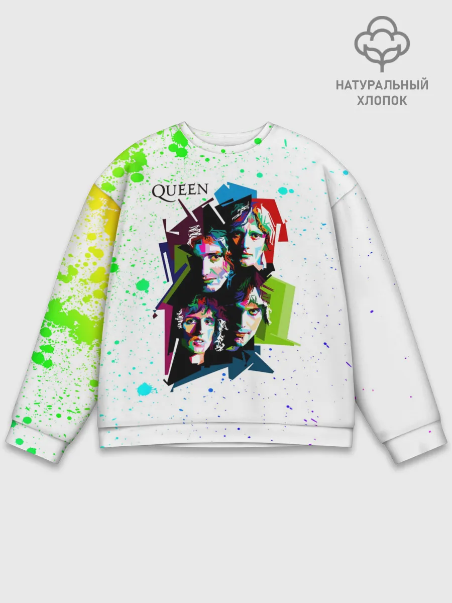 Мужской свитшот базовый / Queen