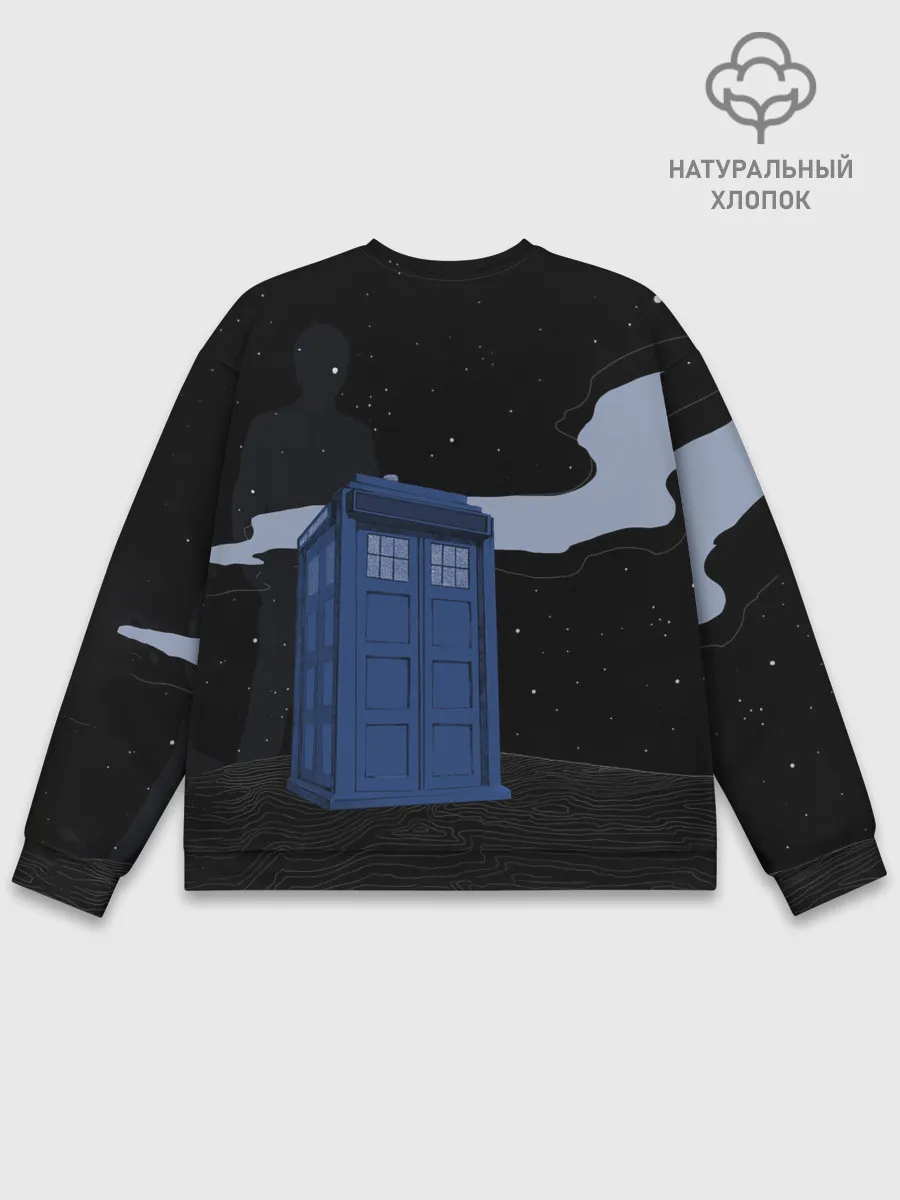 Мужской свитшот базовый / ТАРДИС