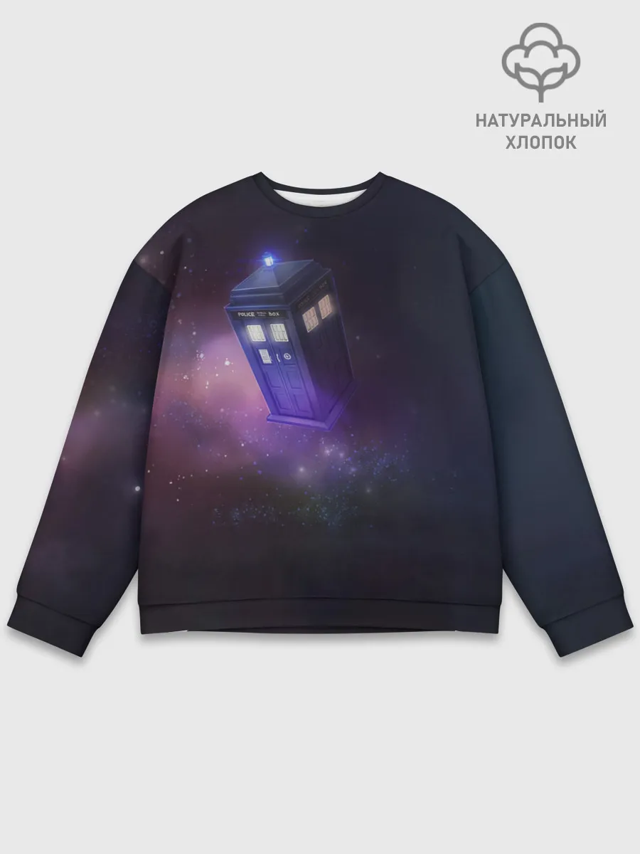 Мужской свитшот базовый / TARDIS