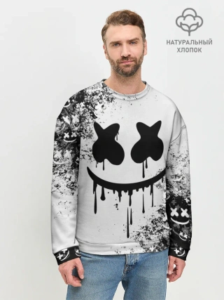 Мужской свитшот базовый / Marshmello