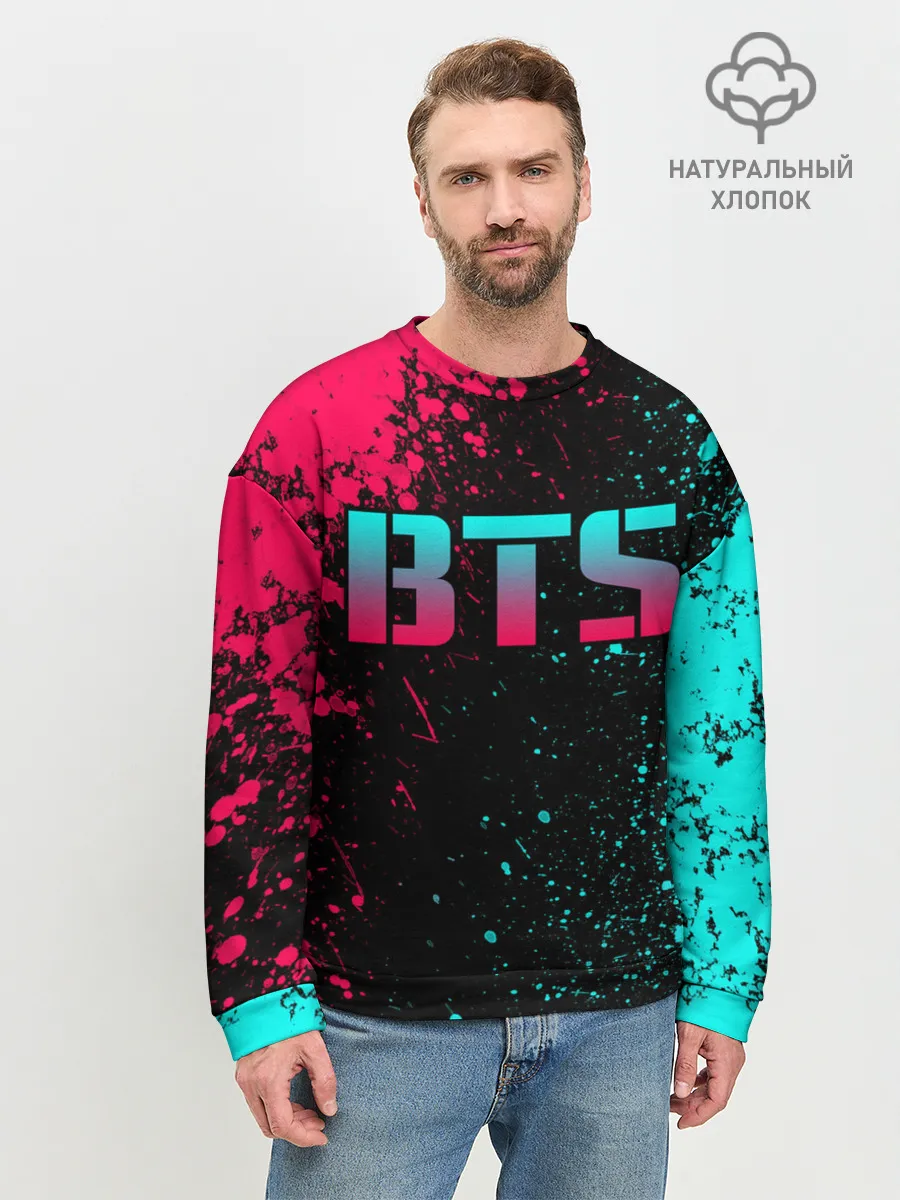 Мужской свитшот базовый / BTS