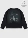 Мужской свитшот базовый / I want to be a Wizard