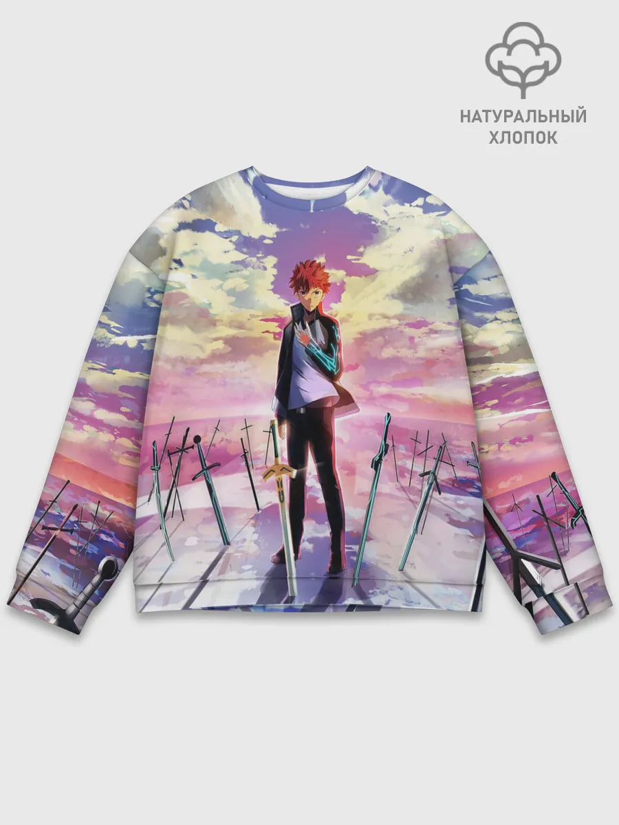 Мужской свитшот базовый / Emiya Shirou