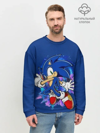Мужской свитшот базовый / Sonic