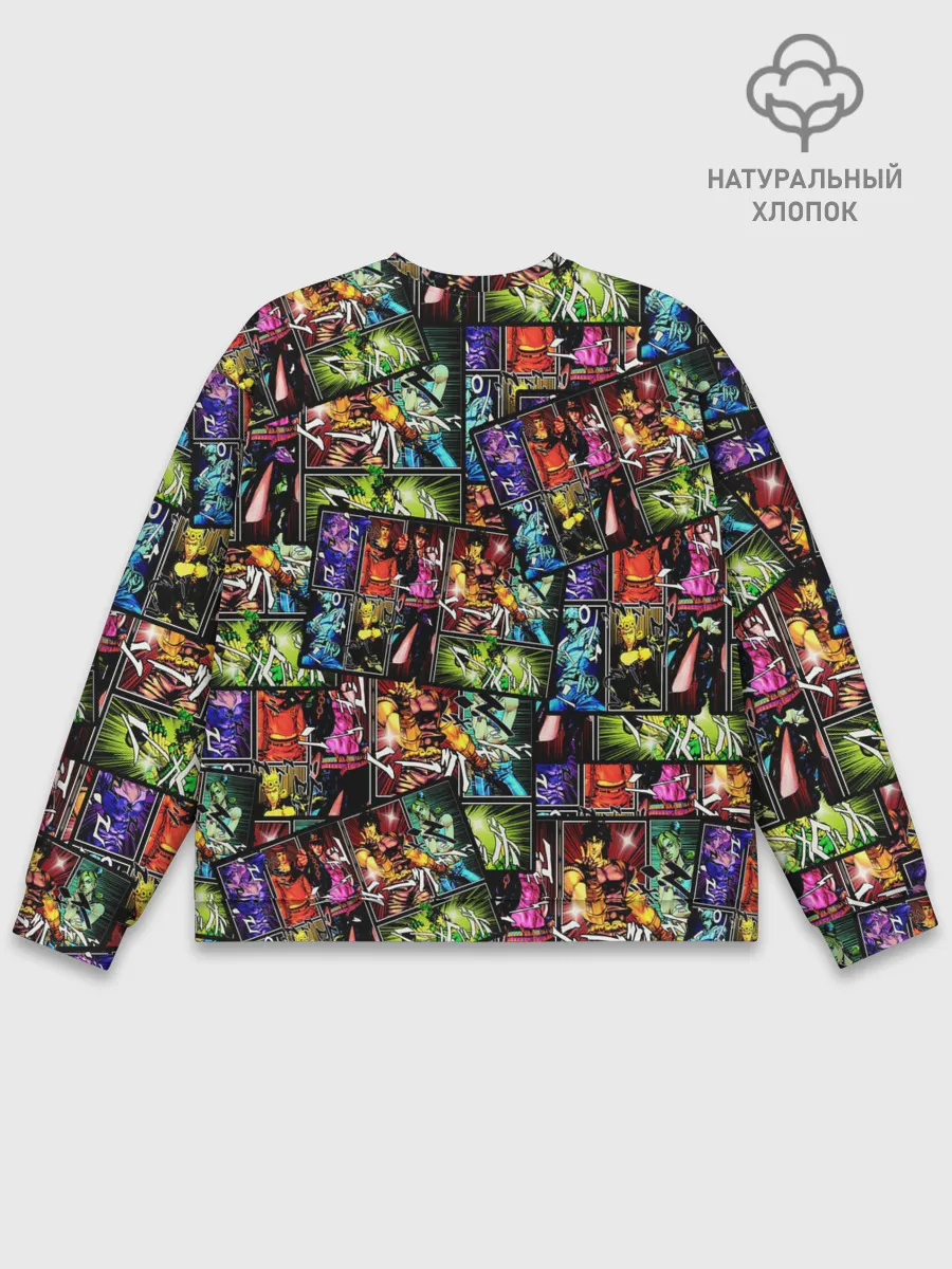 Мужской свитшот базовый / JoJo Bizarre Adventure