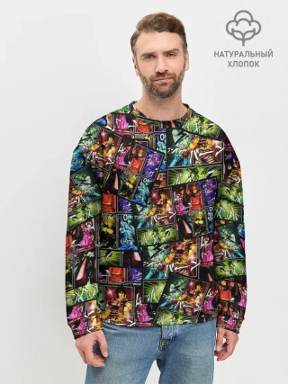 Мужской свитшот базовый / JoJo Bizarre Adventure