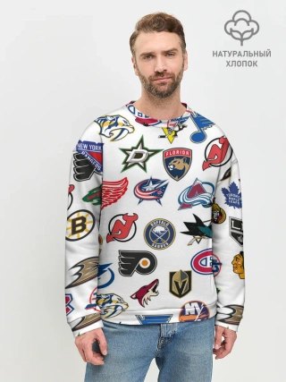 Мужской свитшот базовый / NHL PATTERN