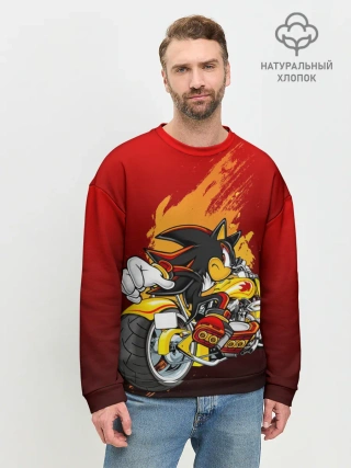 Мужской свитшот базовый / Ёж Шедоу