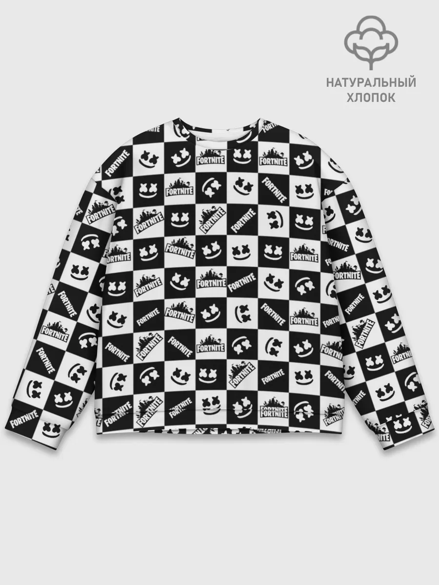Мужской свитшот базовый / Fortnite&Marshmello