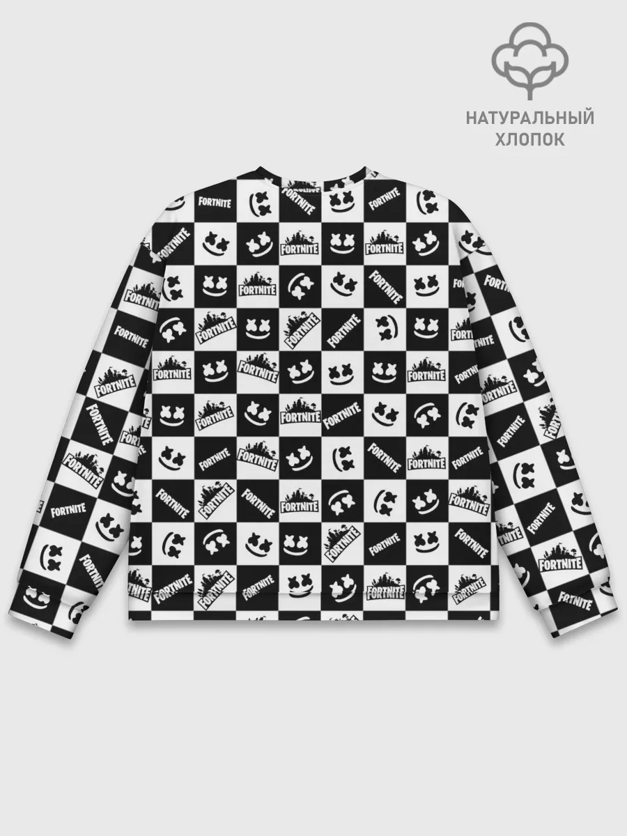 Мужской свитшот базовый / Fortnite&Marshmello