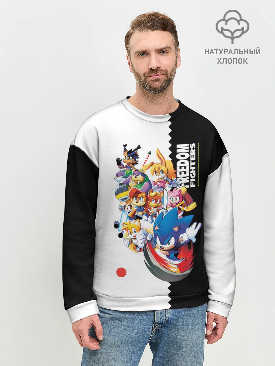 Мужской свитшот базовый / СОНИК