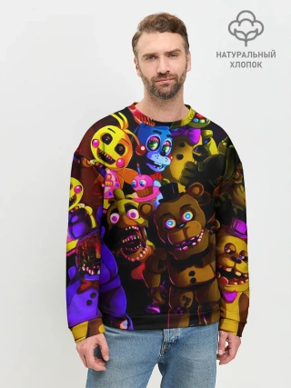 Мужской свитшот базовый / Five Nights At Freddys