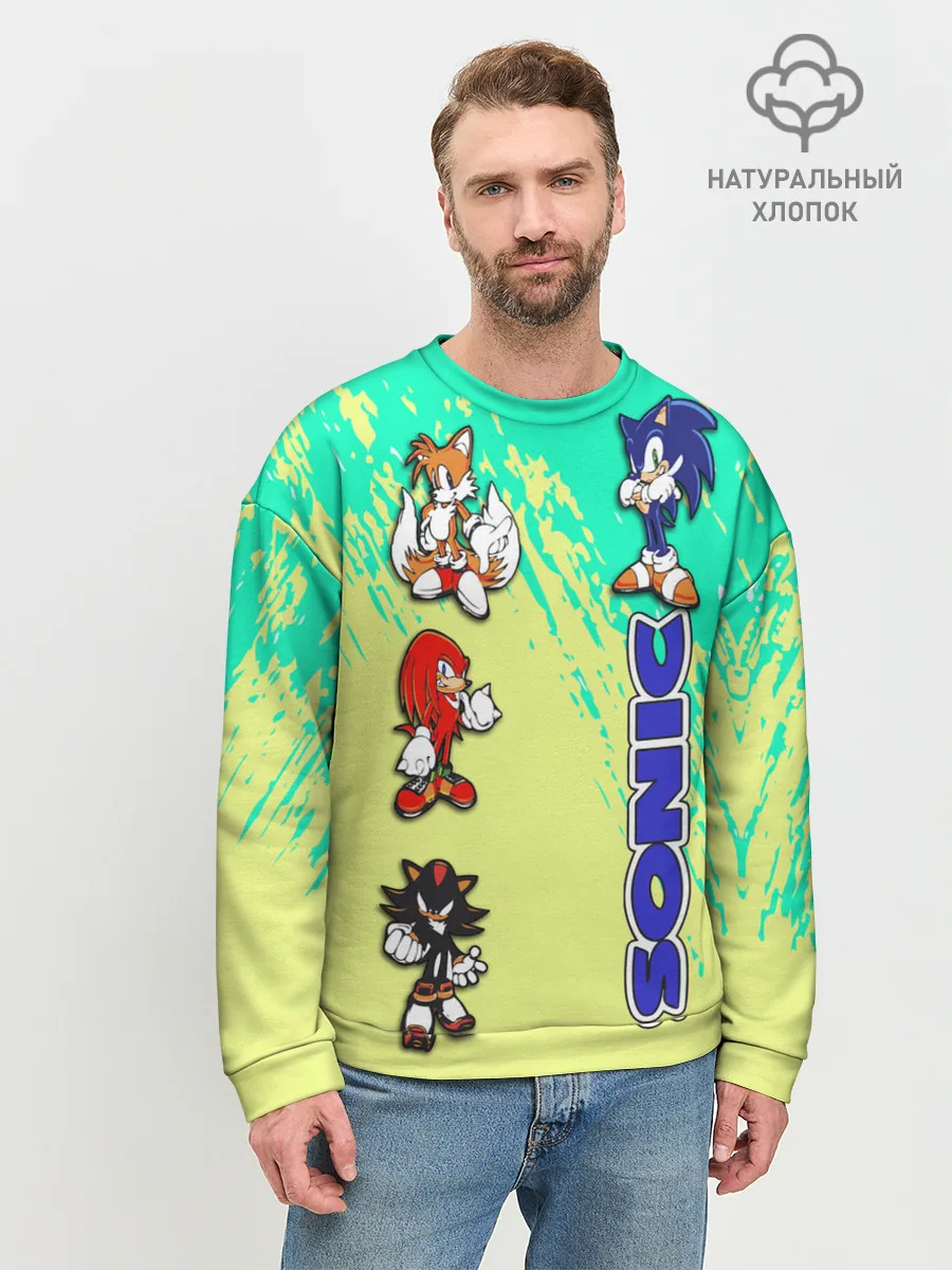 Мужской свитшот базовый / sonik