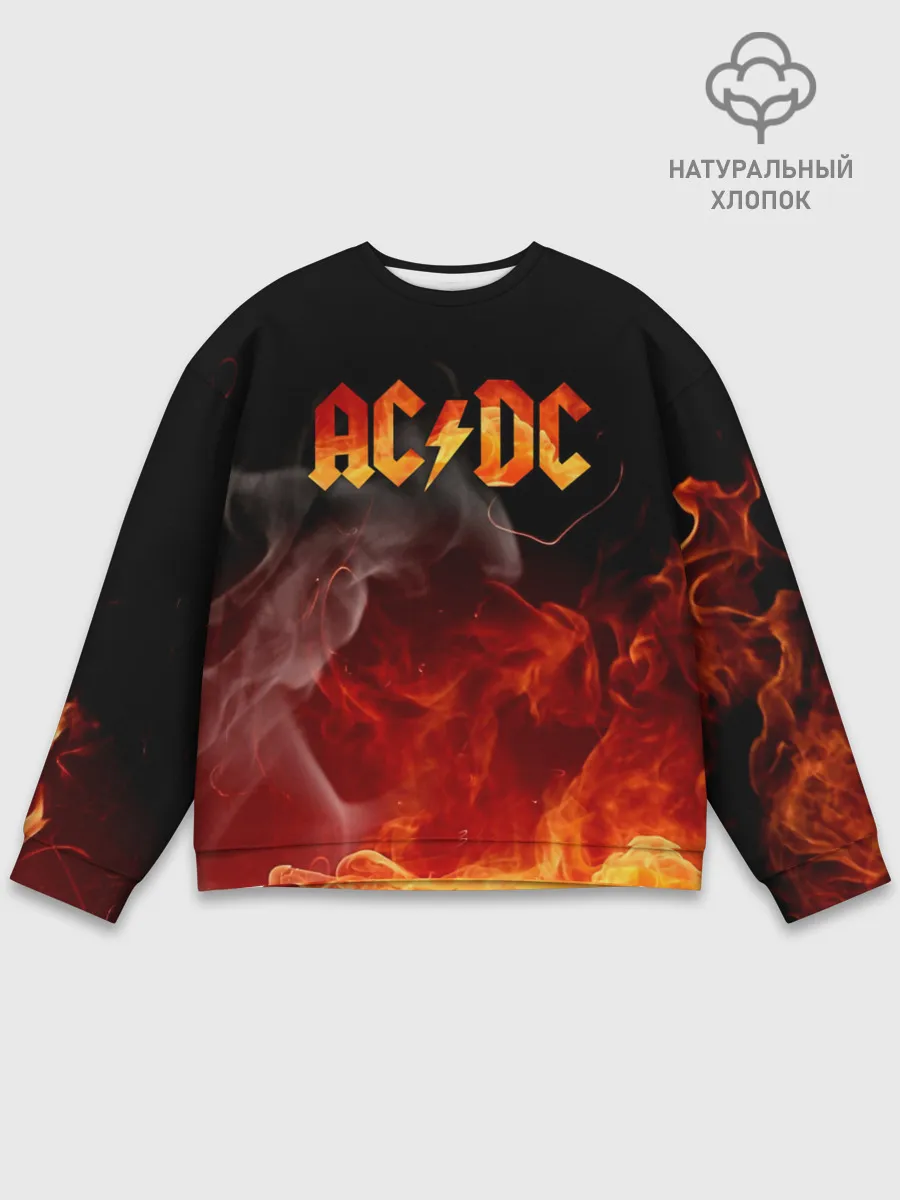 Мужской свитшот базовый / AC/DC
