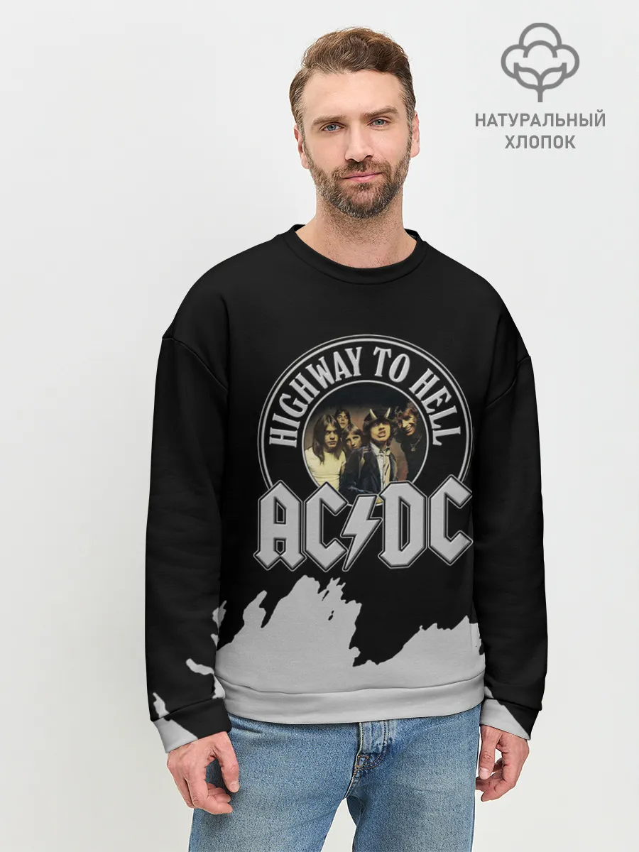 Мужской свитшот базовый / AC/DC