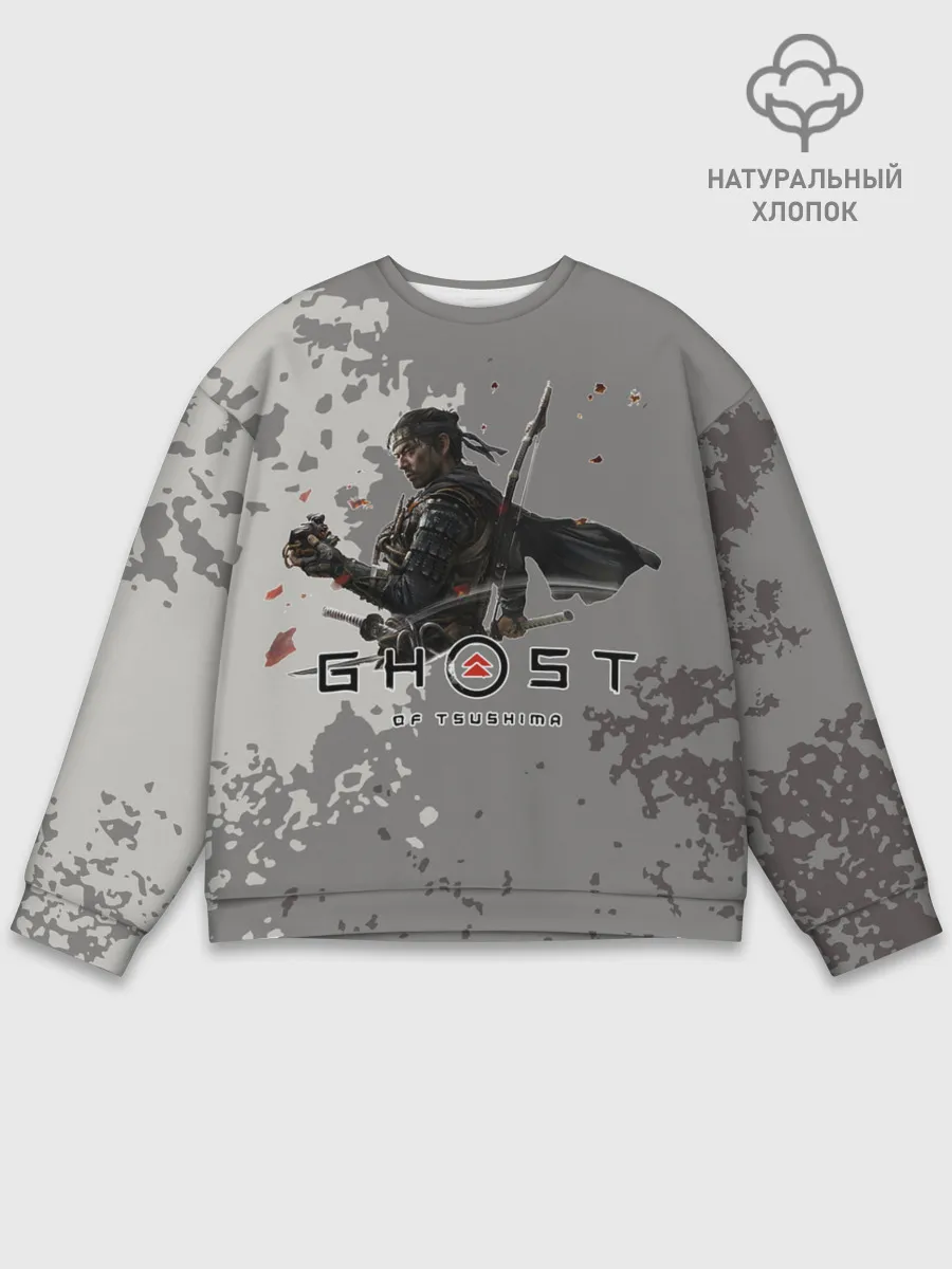 Мужской свитшот базовый / Ghost of Tsushima
