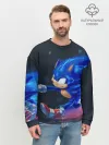 Мужской свитшот базовый / SONIC