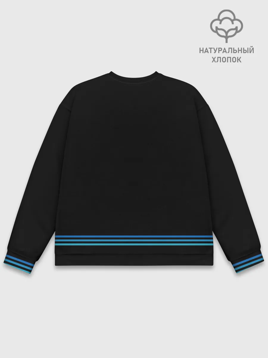 Мужской свитшот базовый / Horned skull