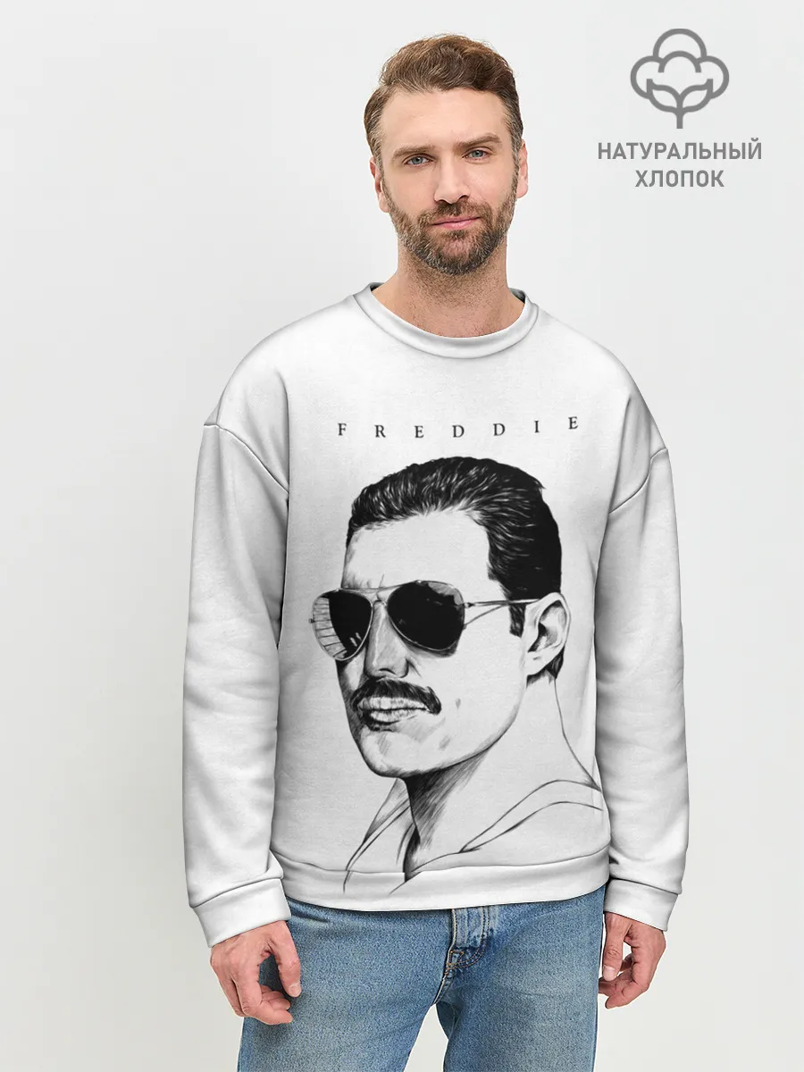 Мужской свитшот базовый / Queen