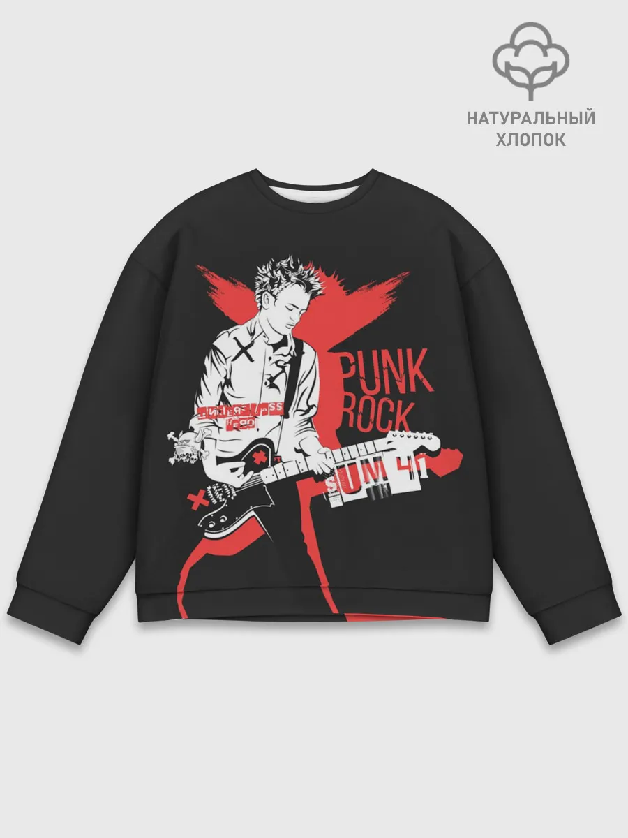 Мужской свитшот базовый / Punk-rock