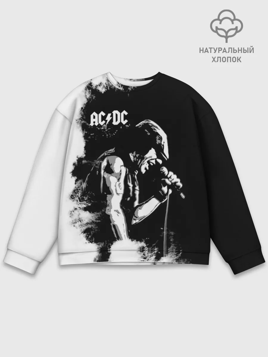 Мужской свитшот базовый / AC/DC