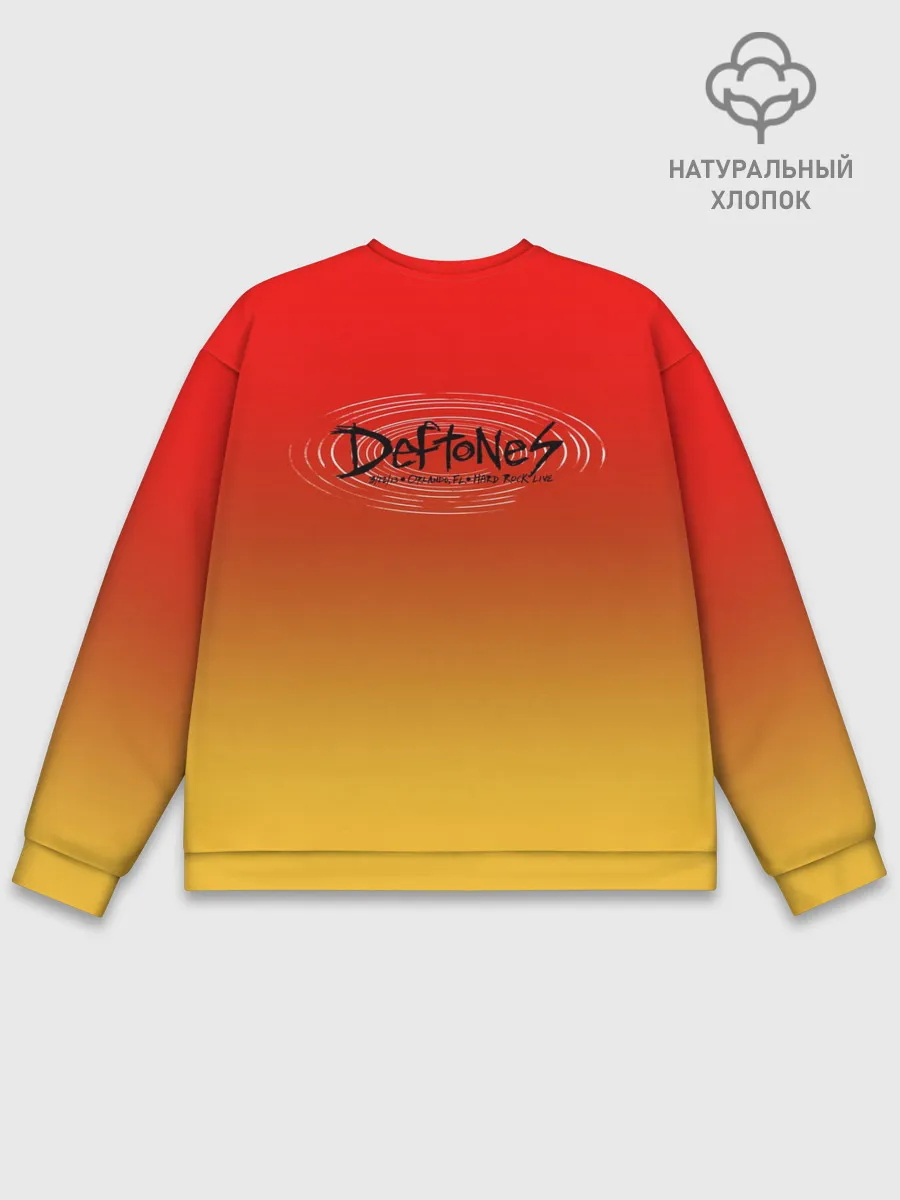 Мужской свитшот базовый / Deftones Poster