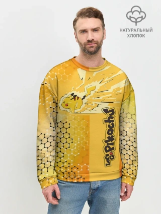 Мужской свитшот базовый / Pikachu