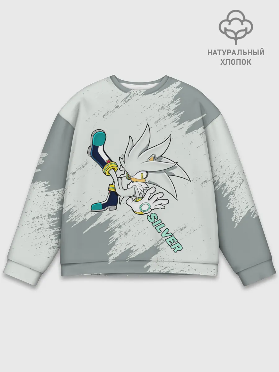 Мужской свитшот базовый / SONIC SILVER