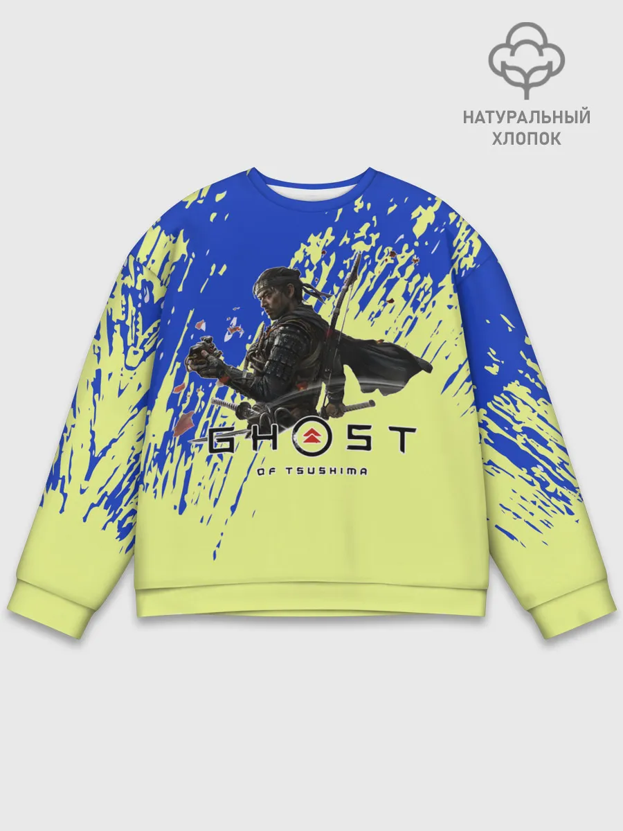 Мужской свитшот базовый / Ghost of Tsushima