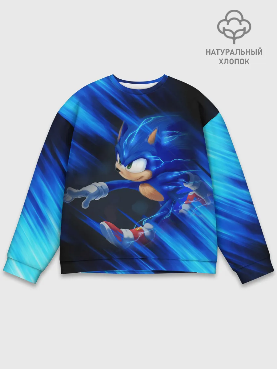 Мужской свитшот базовый / SONIC | СОНИК