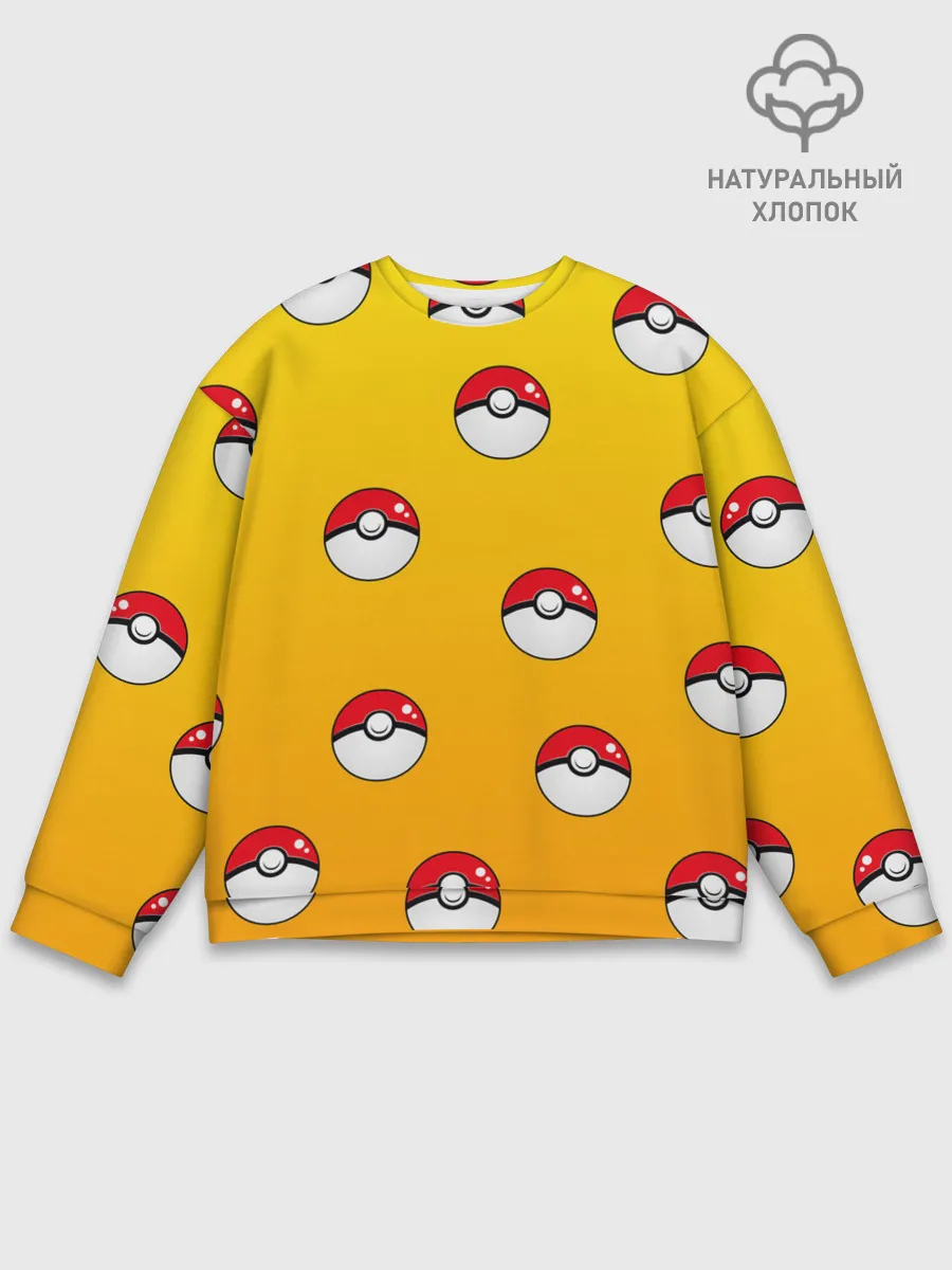 Мужской свитшот базовый / Покеболы