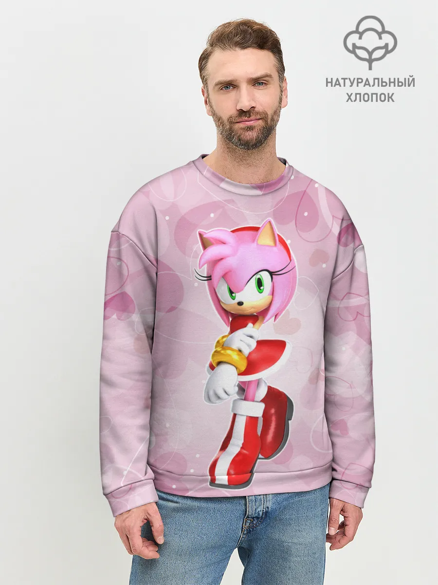 Мужской свитшот базовый / Amy - Эми