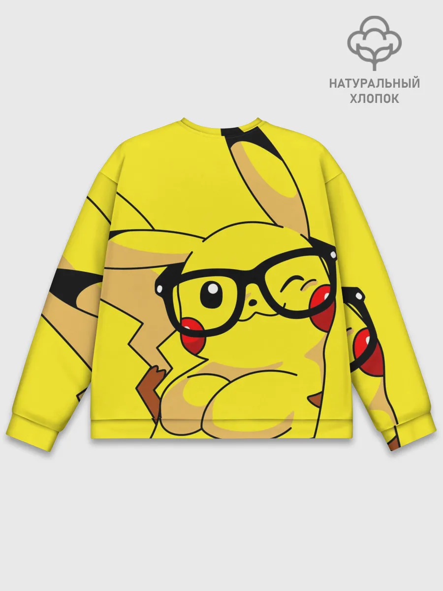 Мужской свитшот базовый / ПИКАЧУ
