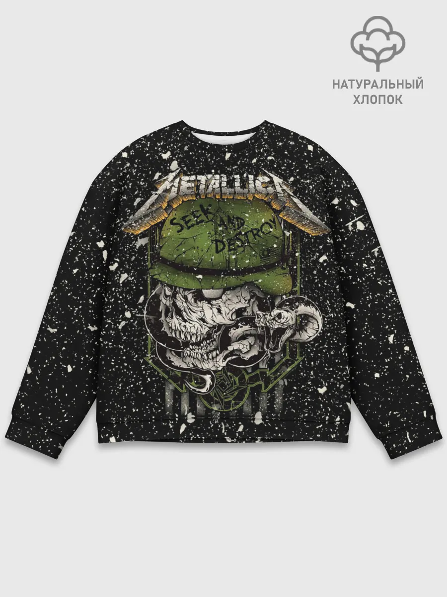 Мужской свитшот базовый / Metallica