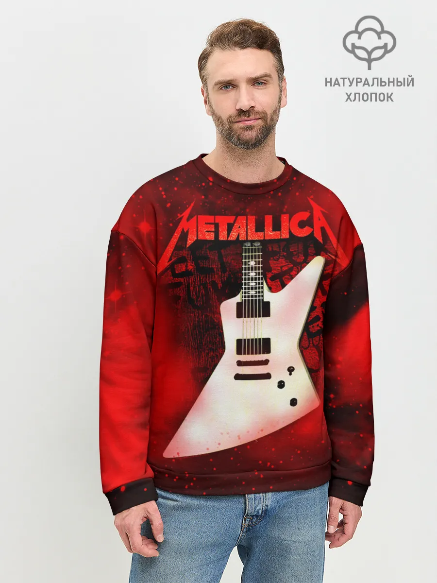 Мужской свитшот базовый / Metallica