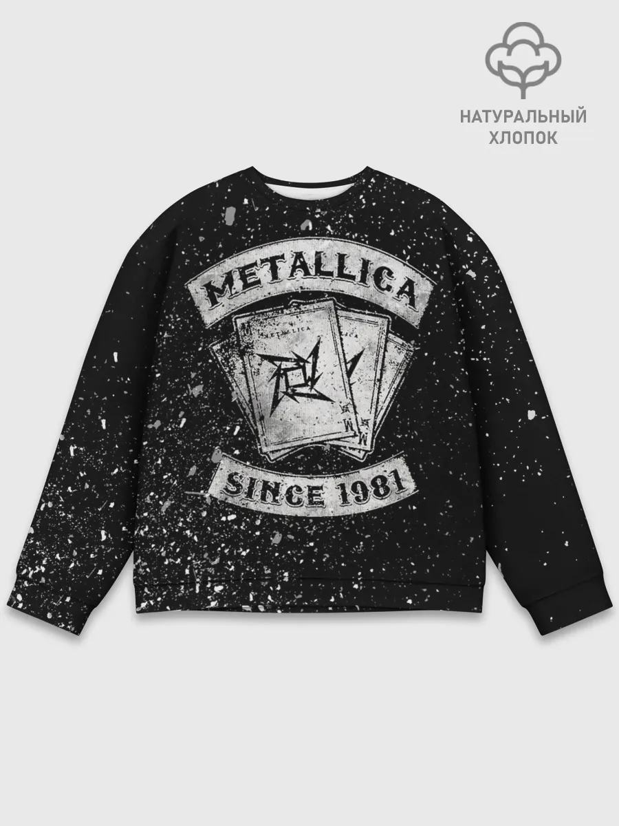 Мужской свитшот базовый / Metallica