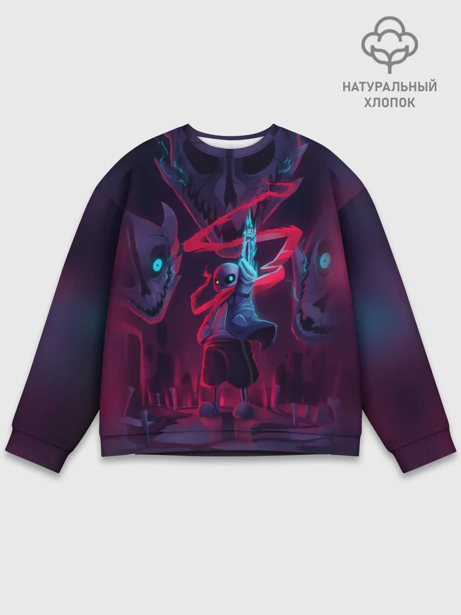 Мужской свитшот базовый / UNDERTALE | АНДЕРТЕЙЛ