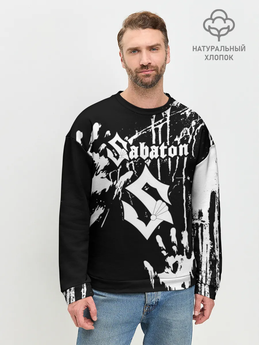 Мужской свитшот базовый / Sabaton