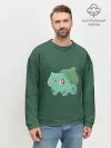 Мужской свитшот базовый / Pokemon Bulbasaur