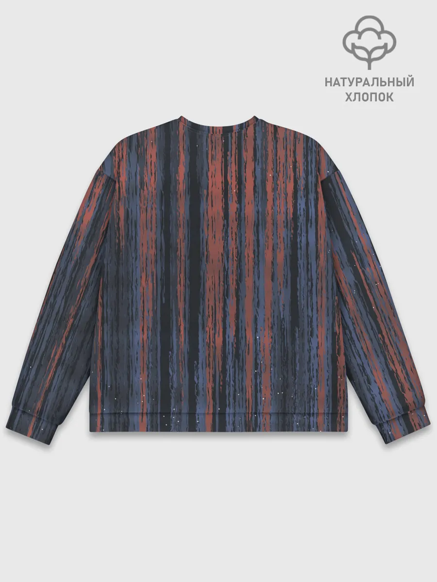 Мужской свитшот базовый / Абстрактный узор