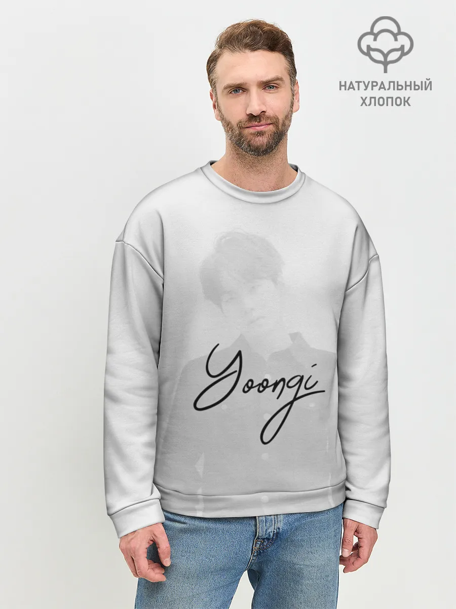Мужской свитшот базовый / BTS Min Yoongi