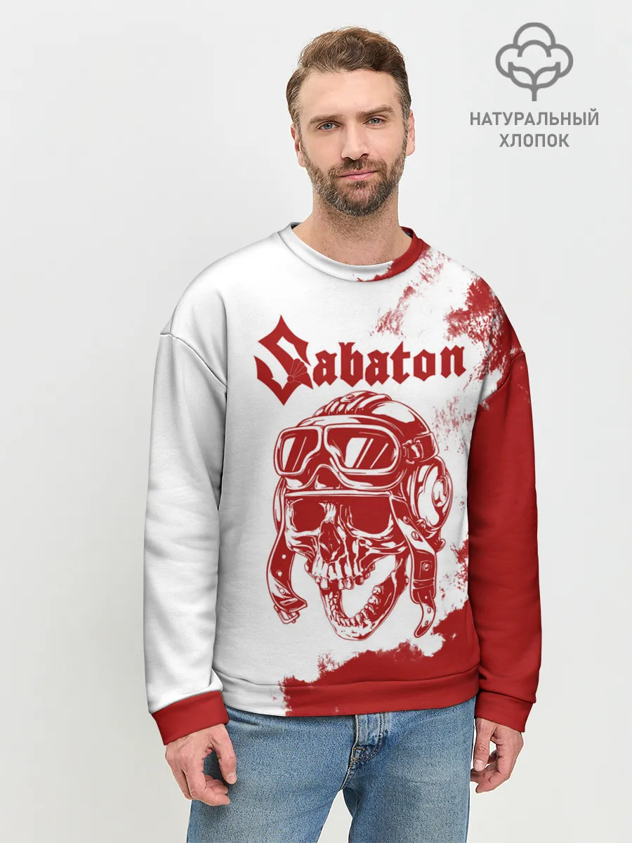 Мужской свитшот базовый / Sabaton