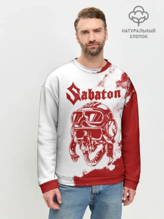 Мужской свитшот базовый / Sabaton