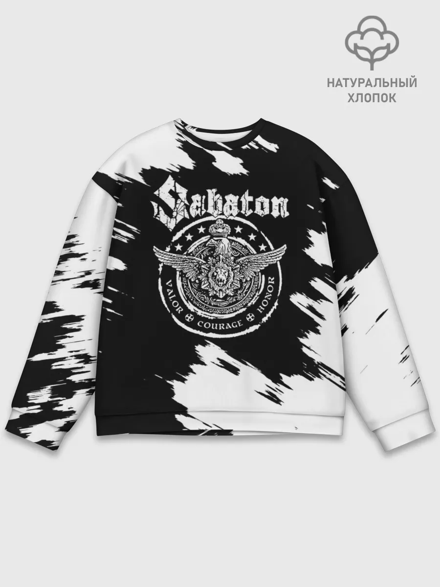 Мужской свитшот базовый / Sabaton